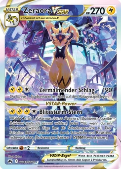 Pokémon-Karte Zeraora VSTAR GG43