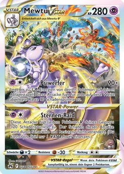 Pokémon-Karte Mewtu VSTAR GG44