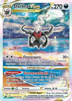 Pokémon-Karte Darkrai VSTAR GG50