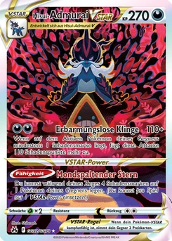 Pokémon-Karte Hisui-Admurai VSTAR GG52