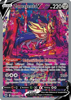 Pokémon-Karte Zamazenta V GG54