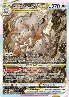 Pokémon-Karte Hisui-Zoroark VSTAR GG56