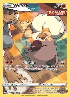Pokémon-Karte Wuffels TG07