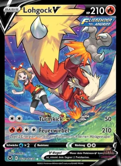 Pokémon-Karte Lohgock V TG14
