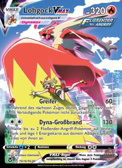 Pokémon-Karte Lohgock VMAX TG15