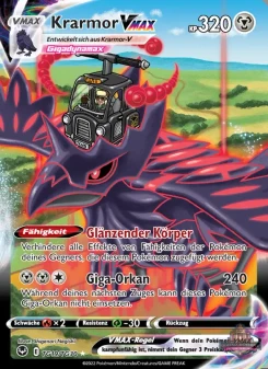 Pokémon-Karte Krarmor VMAX TG19