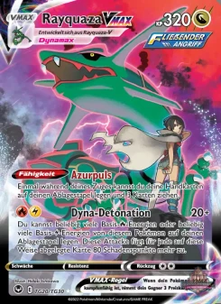 Pokémon-Karte Rayquaza VMAX TG20
