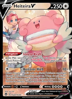 Pokémon-Karte Heiteira V TG22