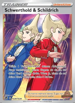 Pokémon-Karte Schwerthold & Schildrich TG28