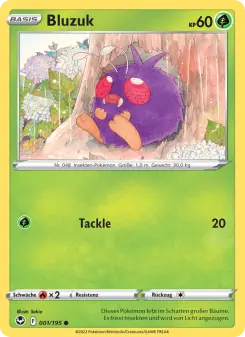 Pokémon-Karte Bluzuk 001/195