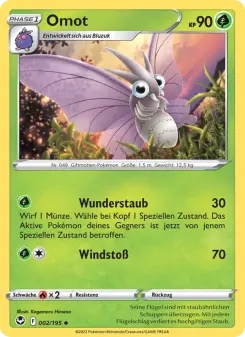 Pokémon-Karte Omot 002/195
