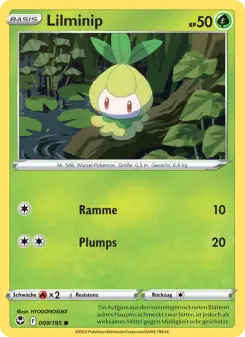 Pokémon-Karte Lilminip 009/195