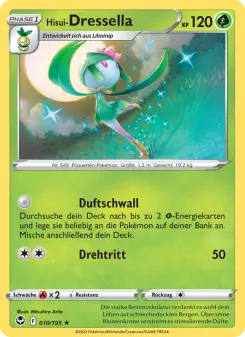 Pokémon-Karte Hisui-Dressella 010/195