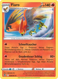 Pokémon-Karte Fiaro 029/195