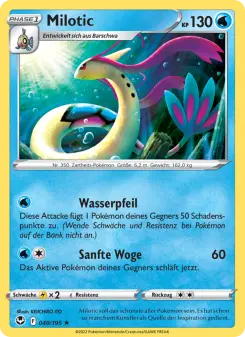 Pokémon-Karte Milotic 040/195
