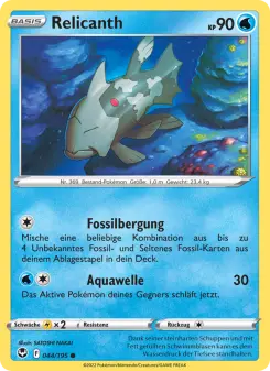 Pokémon-Karte Relicanth 044/195