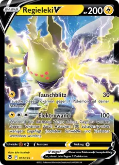 Pokémon-Karte Regieleki V 057/195