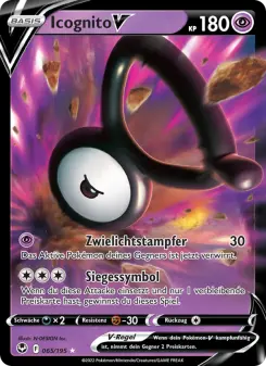 Pokémon-Karte Icognito V 065/195