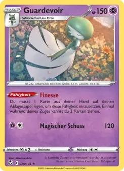 Pokémon-Karte Guardevoir 069/195