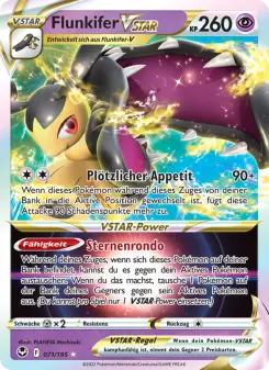 Pokémon-Karte Flunkifer VSTAR 071/195