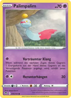 Pokémon-Karte Palimpalim 074/195
