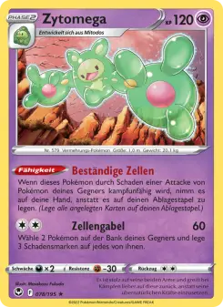 Pokémon-Karte Zytomega 078/195