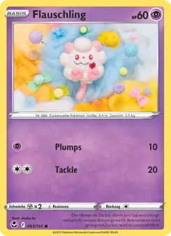 Pokémon-Karte Flauschling 083/195