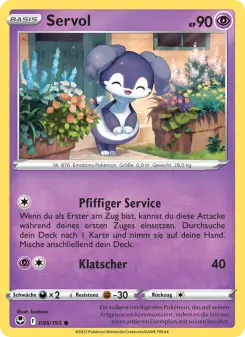 Pokémon-Karte Servol 086/195