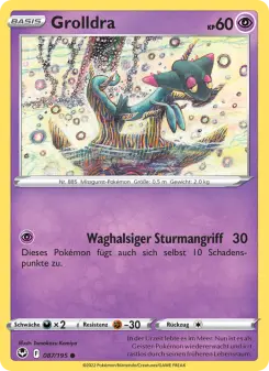Pokémon-Karte Grolldra 087/195
