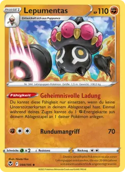 Pokémon-Karte Lepumentas 094/195