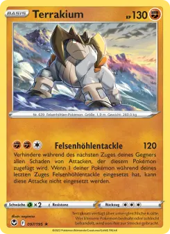 Pokémon-Karte Terrakium 097/195