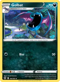 Pokémon-Karte Golbat 104/195