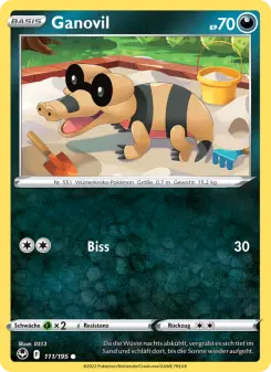Pokémon-Karte Ganovil 111/195