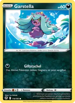 Pokémon-Karte Garstella 114/195