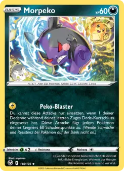 Pokémon-Karte Morpeko 116/195