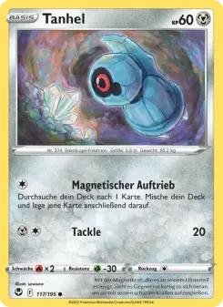 Pokémon-Karte Tanhel 117/195