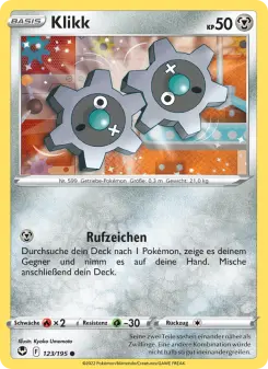 Pokémon-Karte Klikk 123/195