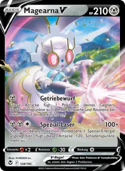Pokémon-Karte Magearna V 128/195