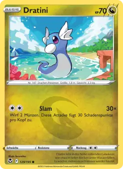Pokémon-Karte Dratini 129/195