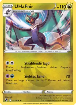 Pokémon-Karte UHaFnir 133/195