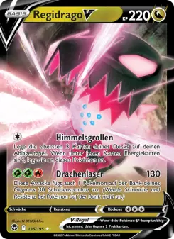 Pokémon-Karte Regidrago V 135/195