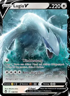 Pokémon-Karte Lugia V 138/195