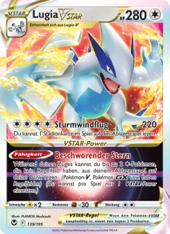 Pokémon-Karte Lugia VSTAR 139/195