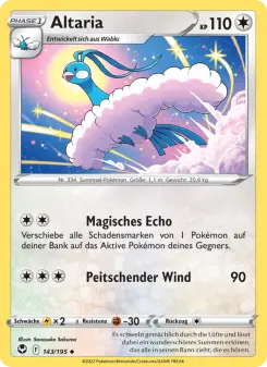 Pokémon-Karte Altaria 143/195