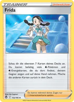 Pokémon-Karte Frida 152/195