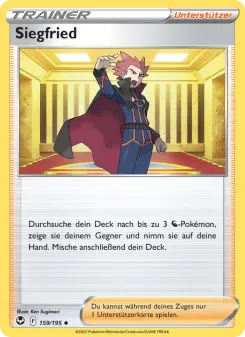 Pokémon-Karte Siegfried 159/195