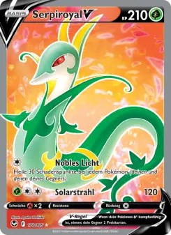 Pokémon-Karte Serpiroyal V 170/195