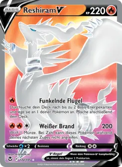 Pokémon-Karte Reshiram V 172/195