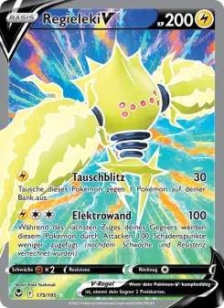 Pokémon-Karte Regieleki V 175/195