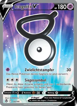 Pokémon-Karte Icognito V 176/195